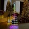 6Ft Retractable Spiral Christmas Tree Smart Decor Tree W/ 135 Led Lights And App Control